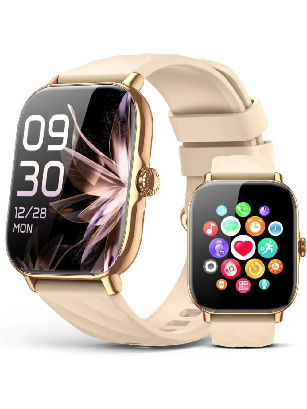 Stylish Fitness Smartwatch for Men & Women | Step Counter, Sleep Monitor